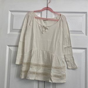 Beautiful cream causal shirt | brand new | never worn